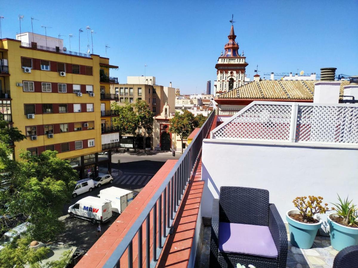 Apartamento Charming Terrace - Sunny Chill Out Terrace Sevilla Exterior foto