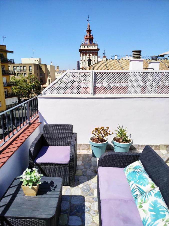 Apartamento Charming Terrace - Sunny Chill Out Terrace Sevilla Exterior foto